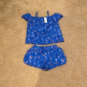 Janie and Jack Blue Set